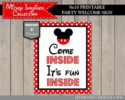 Come Inside It S Fun Inside Sign Free Printable
